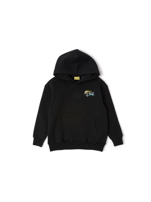 Felpa, unisex, logata. OFF WHITE | FLE00400002